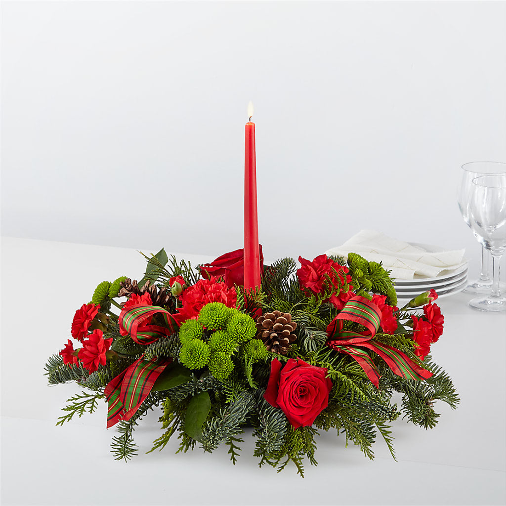 By the Candlelight Centerpiece – WILL & DEE'S FLORIST, Florence AL