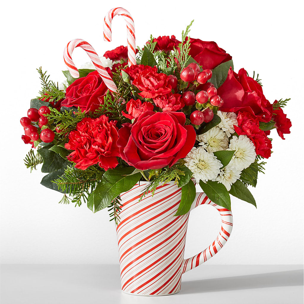 Peppermint Swirl Mug – WILL & DEE'S FLORIST, Florence AL