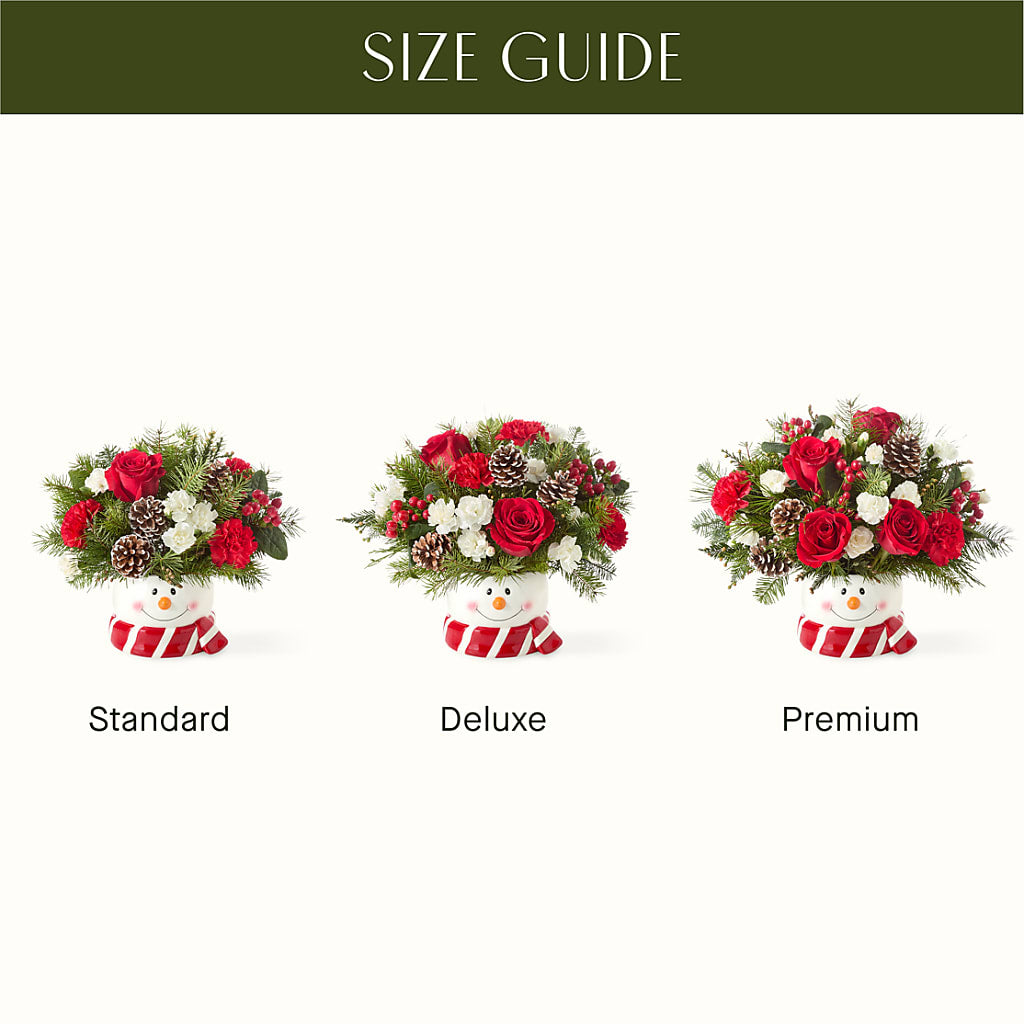 Jolly Snowman Bouquet – WILL & DEE'S FLORIST, Florence AL