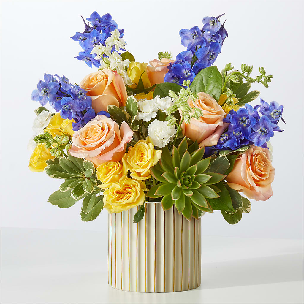 Cobalt Reverie Bouquet – WILL & DEE'S FLORIST, Florence AL