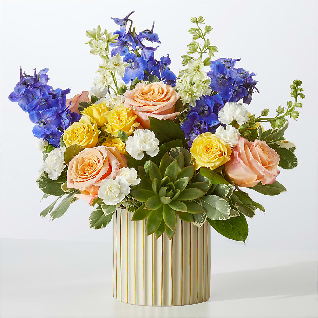 Cobalt Reverie Bouquet – WILL & DEE'S FLORIST, Florence AL