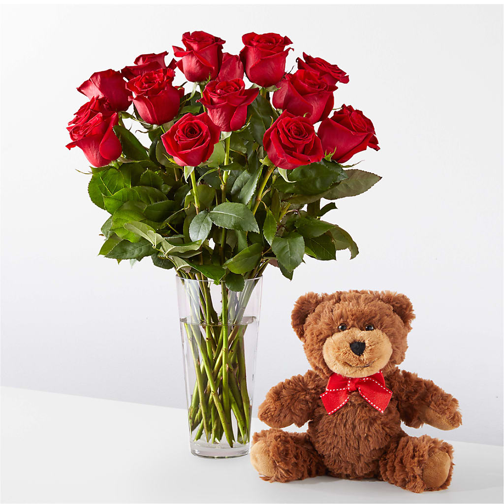 Romantic Long Stem Red Rose Bouquet Bundles – WILL & DEE'S FLORIST, Florence AL