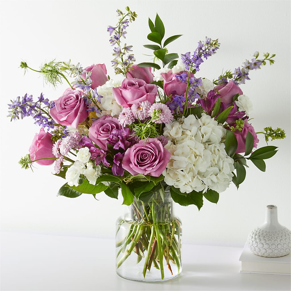 Violet Caress Bouquet – WILL & DEE'S FLORIST, Florence AL