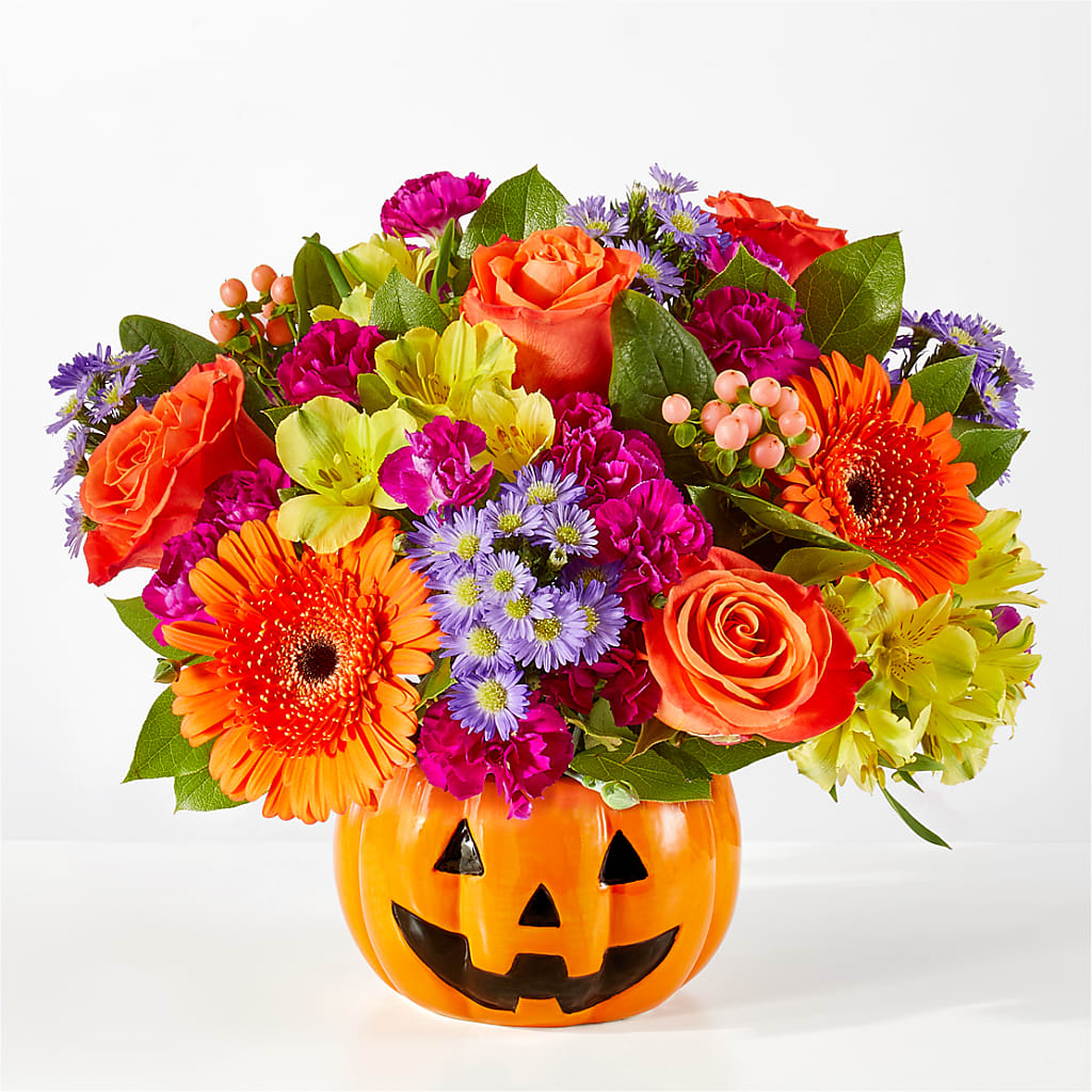 Tricks & Treats Pumpkin – WILL & DEE'S FLORIST, Florence AL