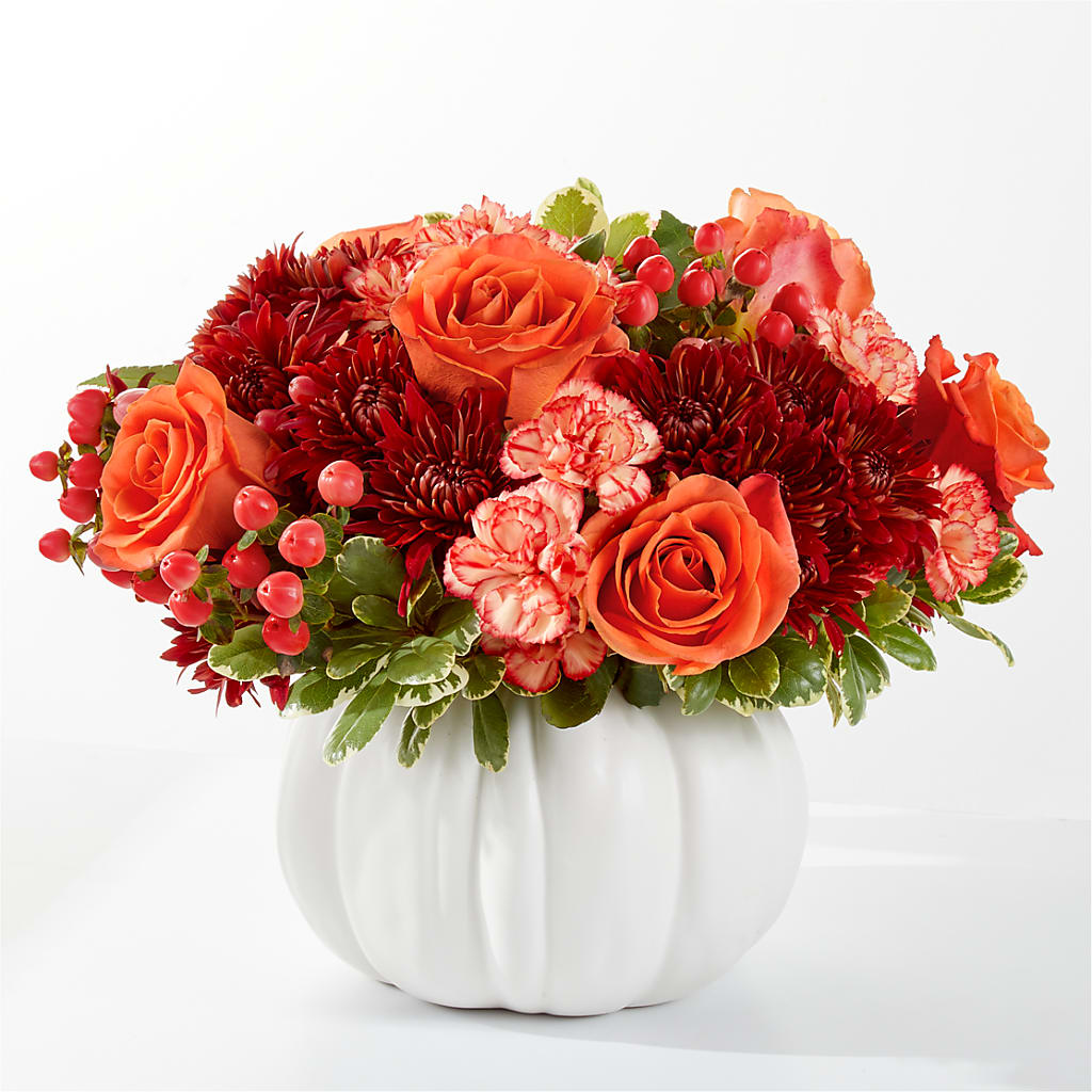 Autumn Air Pumpkin Bouquet – WILL & DEE'S FLORIST, Florence AL