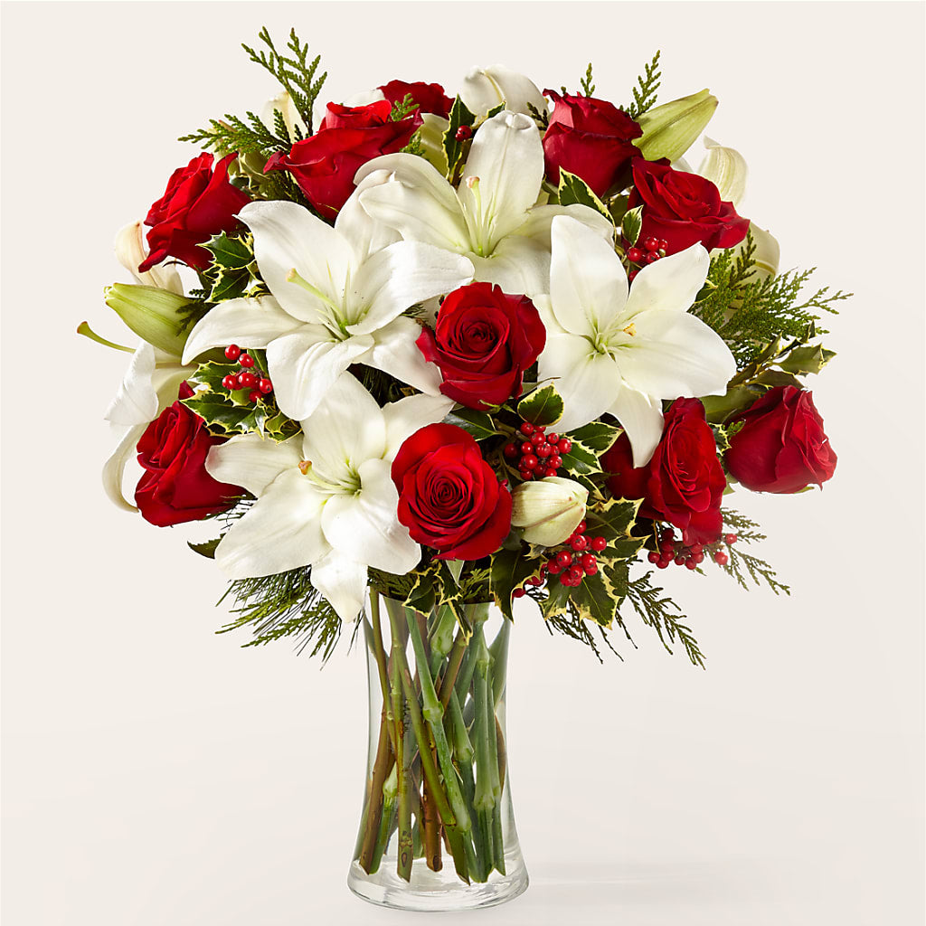 Sparkling Snowflakes Bouquet – WILL & DEE'S FLORIST, Florence AL