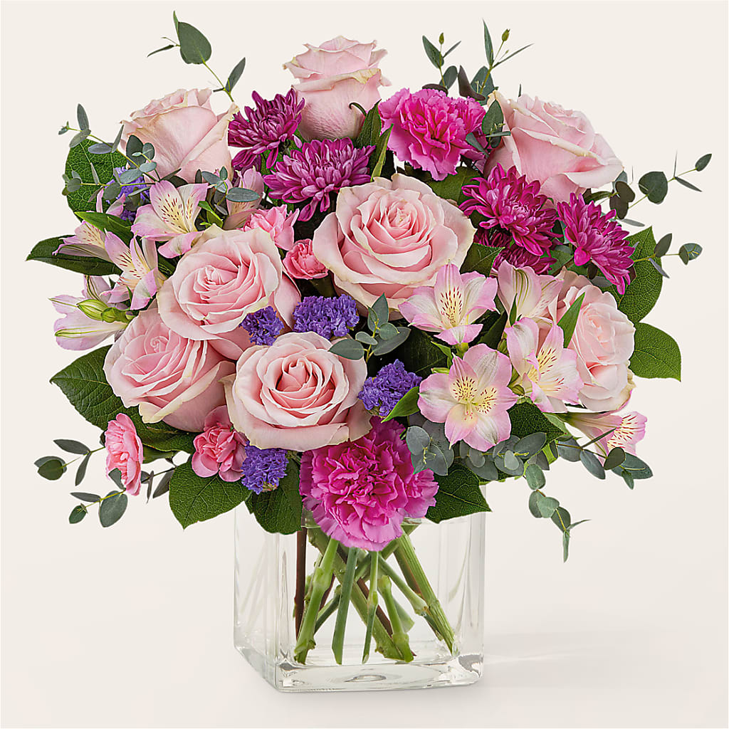 Rosy Radiance Bouquet – WILL & DEE'S FLORIST, Florence AL