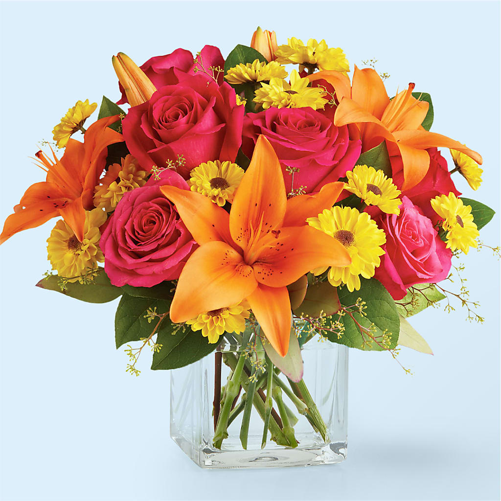 Neon Lights Bouquet – WILL & DEE'S FLORIST, Florence AL