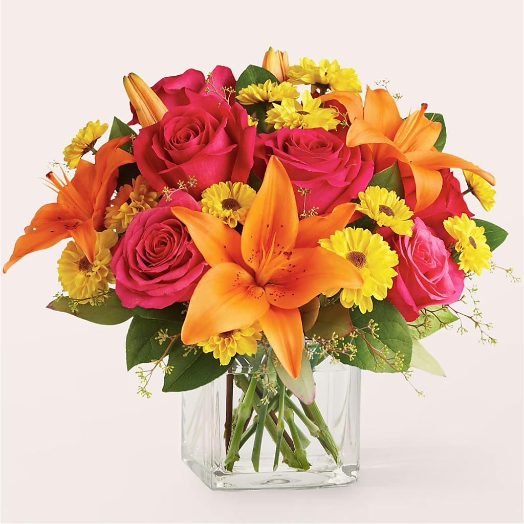 Neon Lights Bouquet – WILL & DEE'S FLORIST, Florence AL