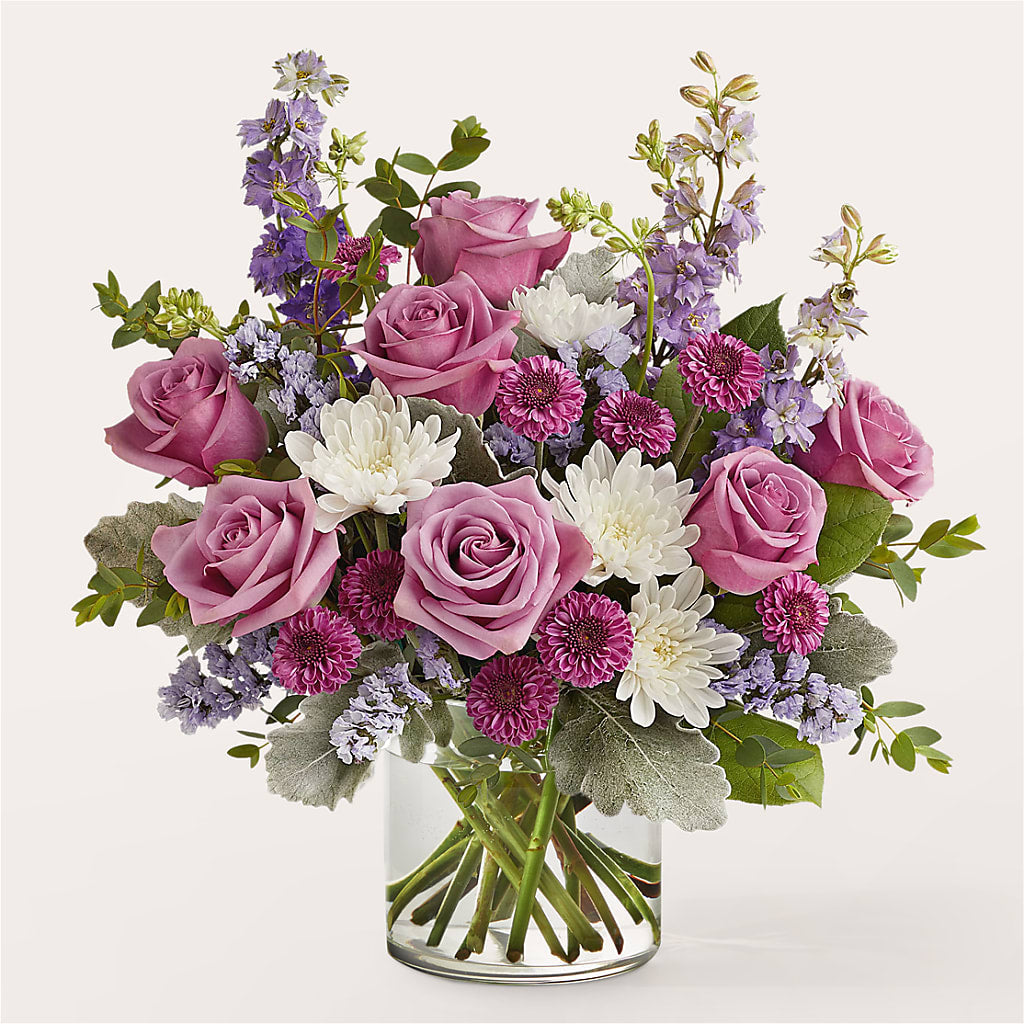 Violet Frost Bouquet – WILL & DEE'S FLORIST, Florence AL