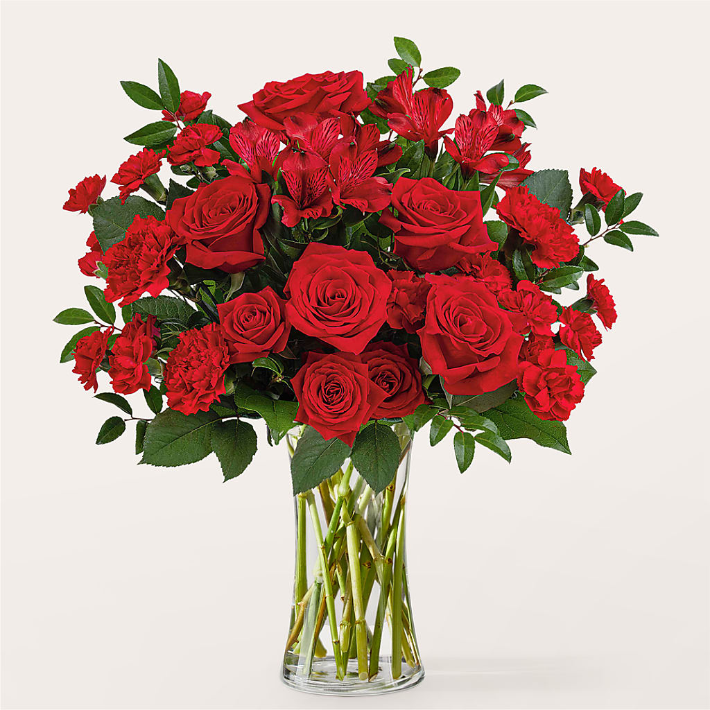 Brilliant Ruby Bouquet – WILL & DEE'S FLORIST, Florence AL