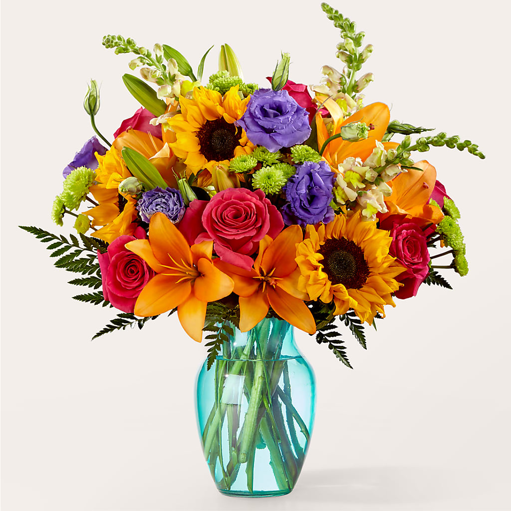 Double Rainbow Bouquet – WILL & DEE'S FLORIST, Florence AL