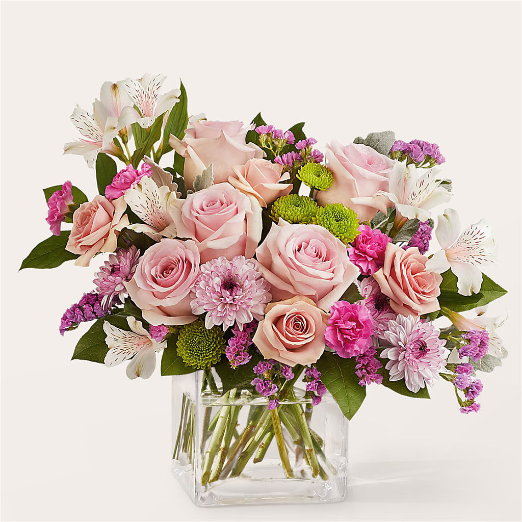 Pink Suede Bouquet – WILL & DEE'S FLORIST, Florence AL