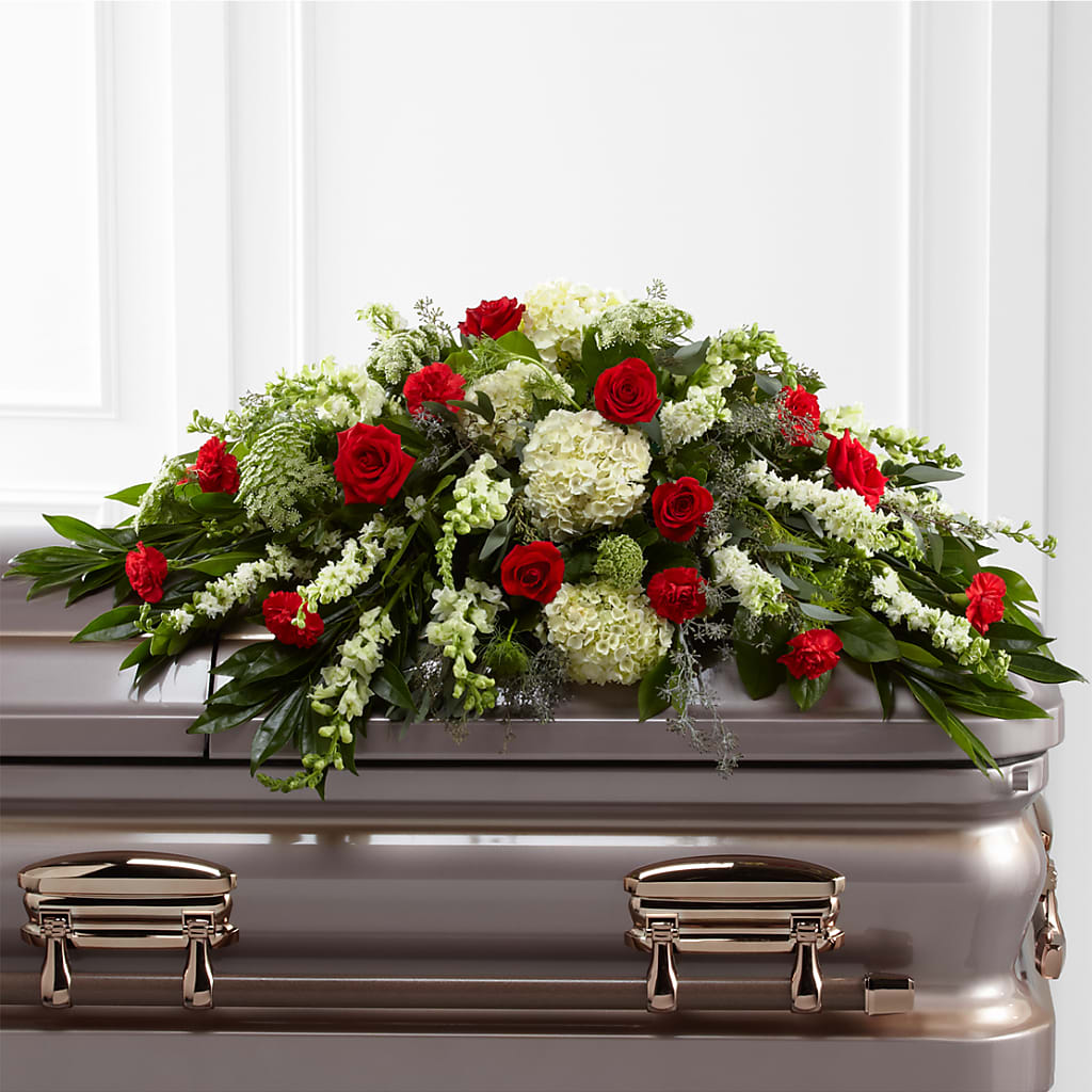 Sincerity Casket Spray – WILL & DEE'S FLORIST, Florence AL