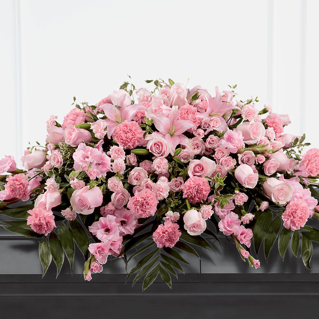 Garden of Comfort Casket Spray (Standard) – WILL & DEE'S FLORIST, Florence AL