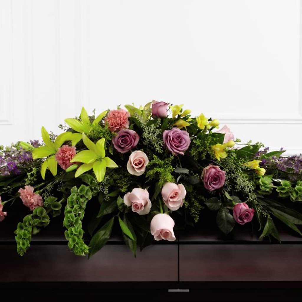 Forever Beloved Casket Spray – WILL & DEE'S FLORIST, Florence AL