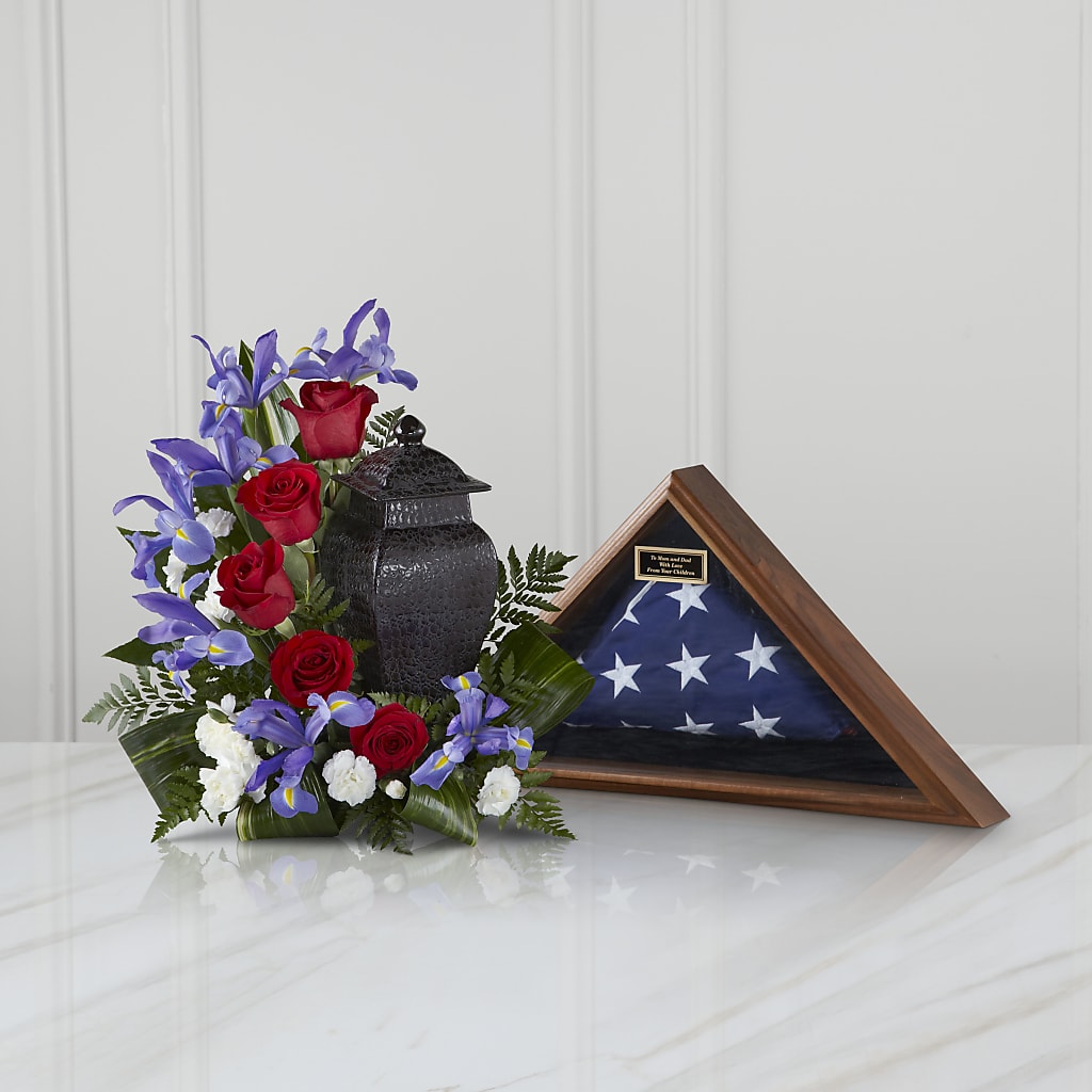 Patriotic Tribute Arrangement – WILL & DEE'S FLORIST, Florence AL