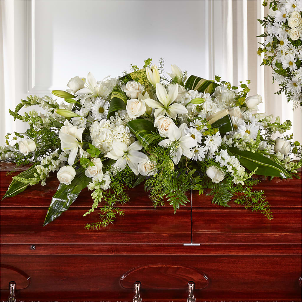 Abundance Casket Spray – WILL & DEE'S FLORIST, Florence AL