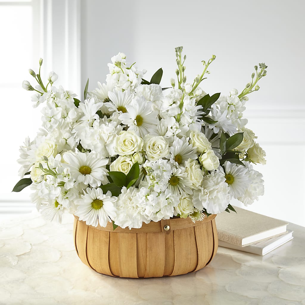 Graceful Garden Basket – WILL & DEE'S FLORIST, Florence AL