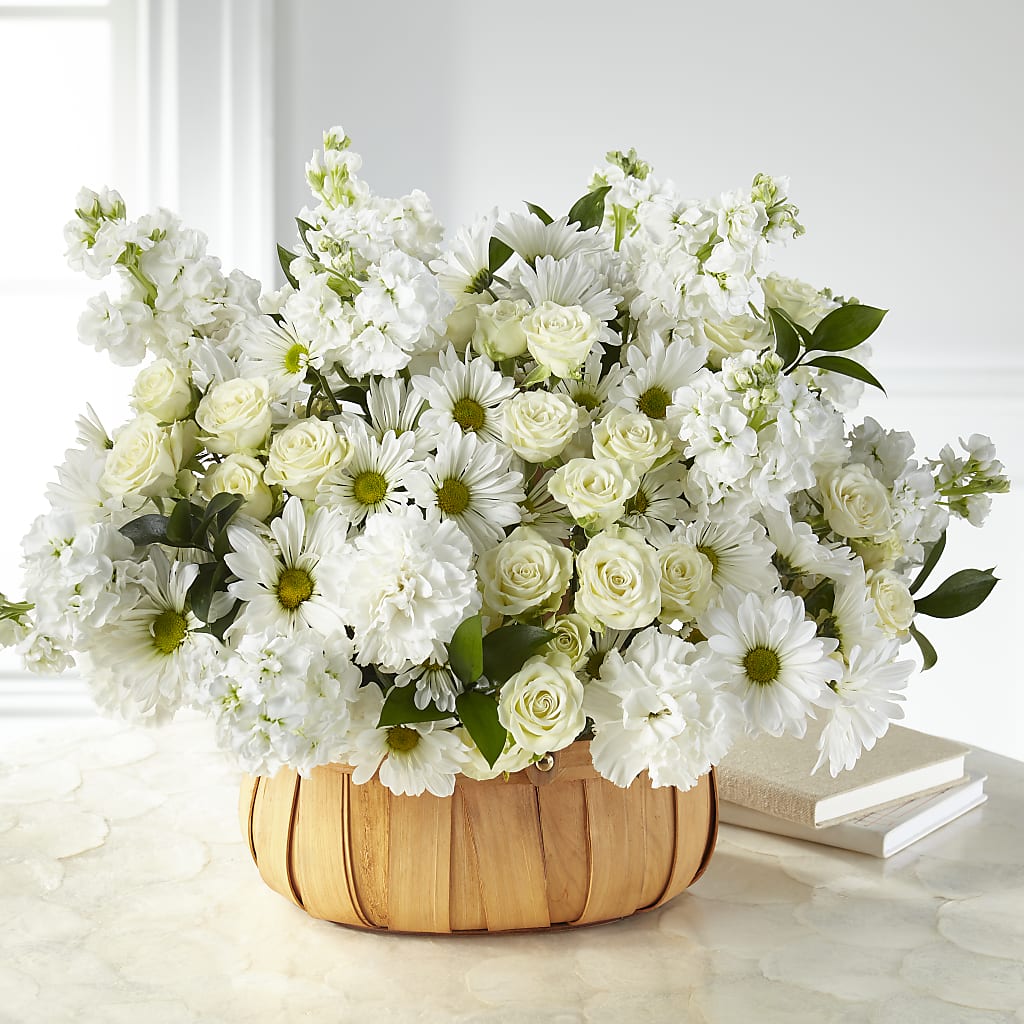 Graceful Garden Basket – WILL & DEE'S FLORIST, Florence AL