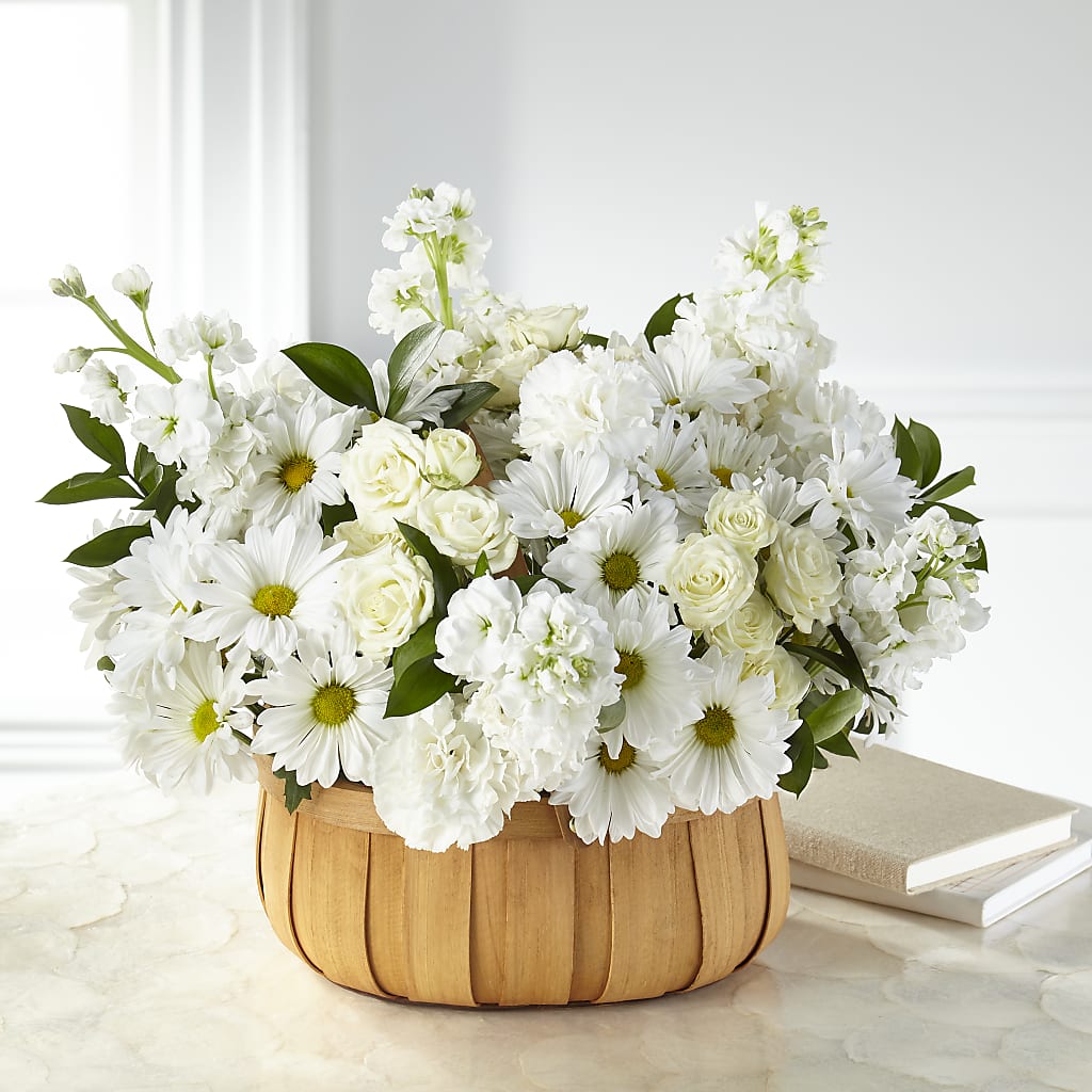Graceful Garden Basket – WILL & DEE'S FLORIST, Florence AL