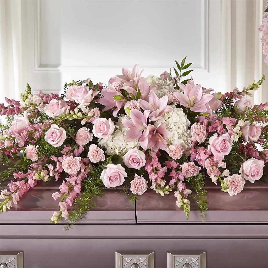 Life & Remembrance Casket Spray – WILL & DEE'S FLORIST, Florence AL