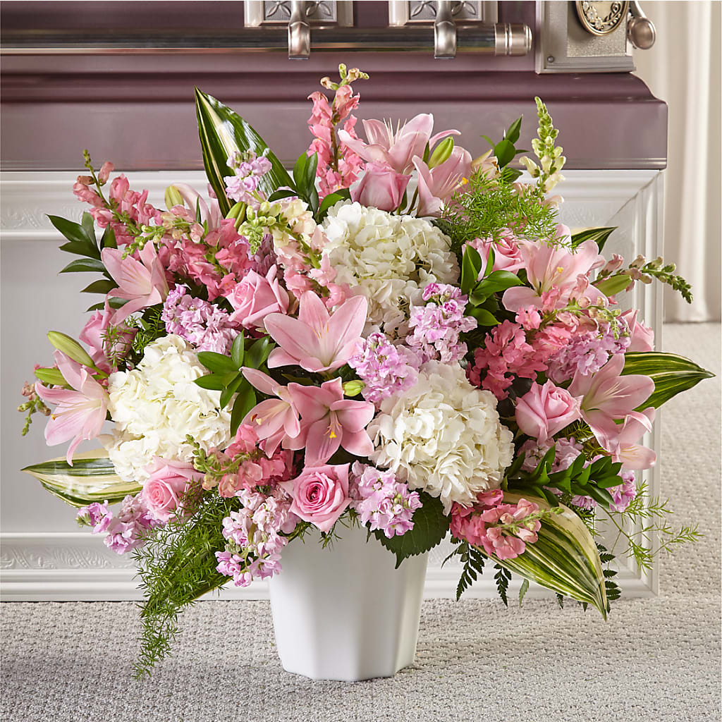 Simply Serene Floor Basket – WILL & DEE'S FLORIST, Florence AL