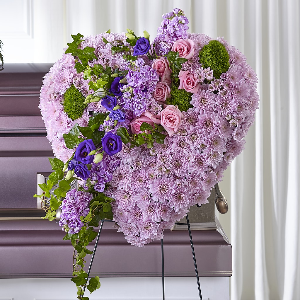 Treasured Love Standing Heart – WILL & DEE'S FLORIST, Florence AL