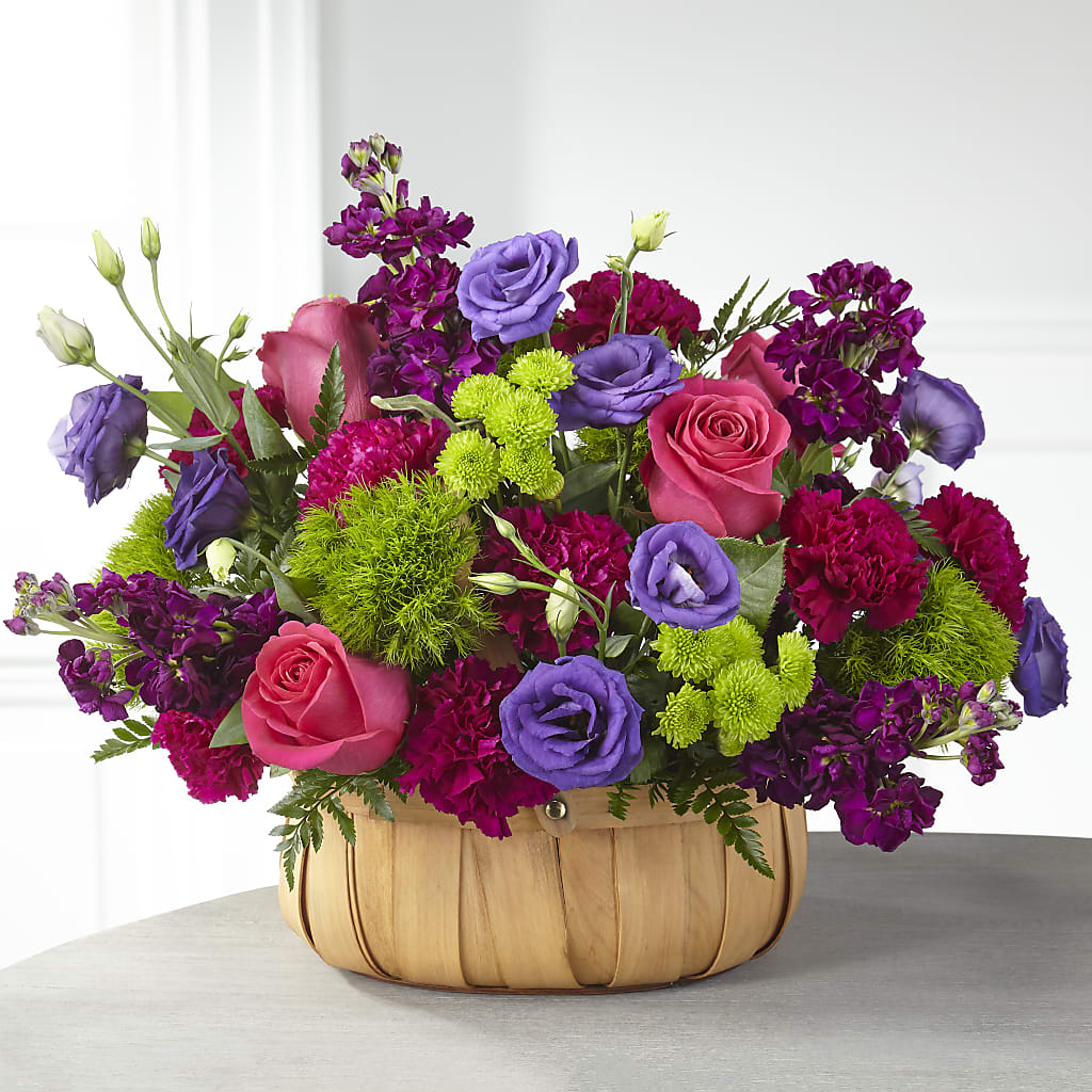 Serene Sanctuary Basket – WILL & DEE'S FLORIST, Florence AL