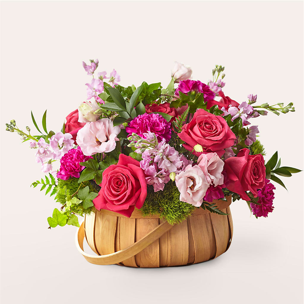 Radiance in Bloom Basket – WILL & DEE'S FLORIST, Florence AL