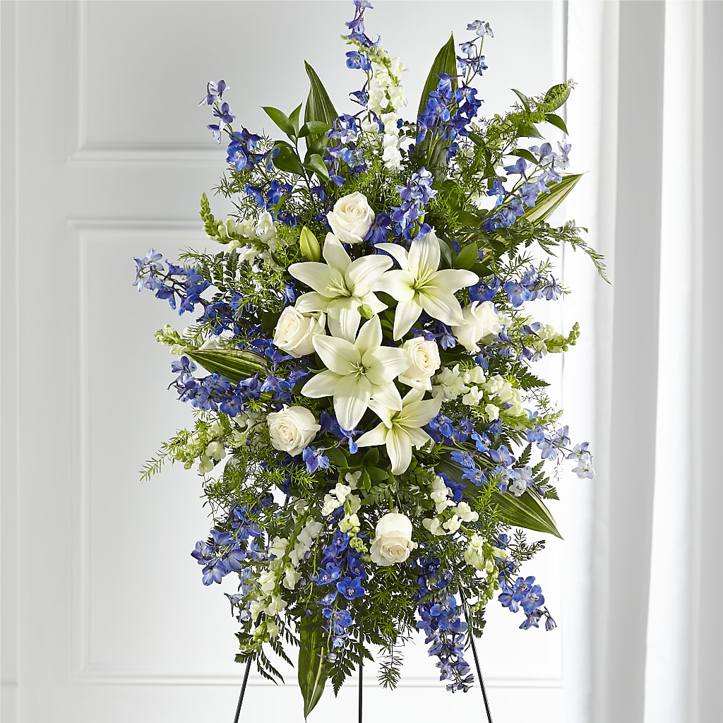 Faithful Friend Standing Spray – WILL & DEE'S FLORIST, Florence AL