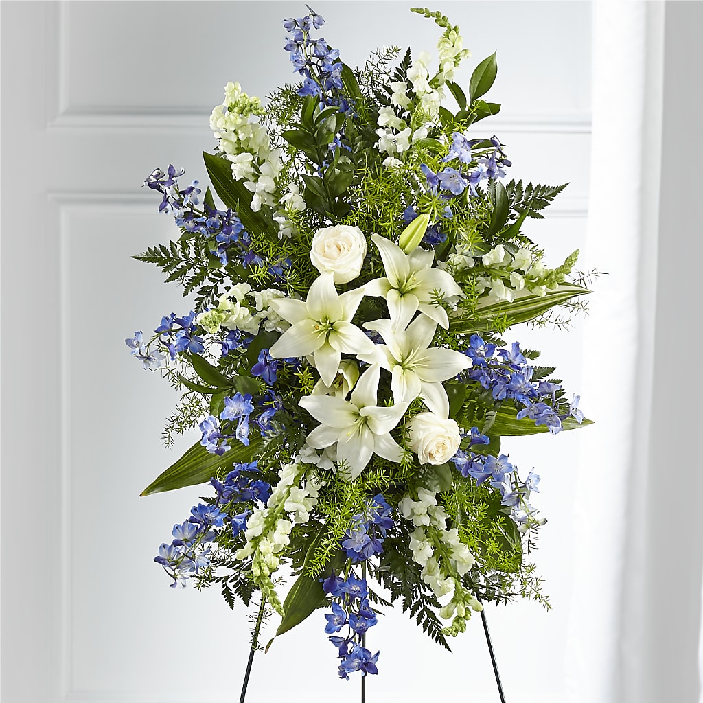 Faithful Friend Standing Spray – WILL & DEE'S FLORIST, Florence AL