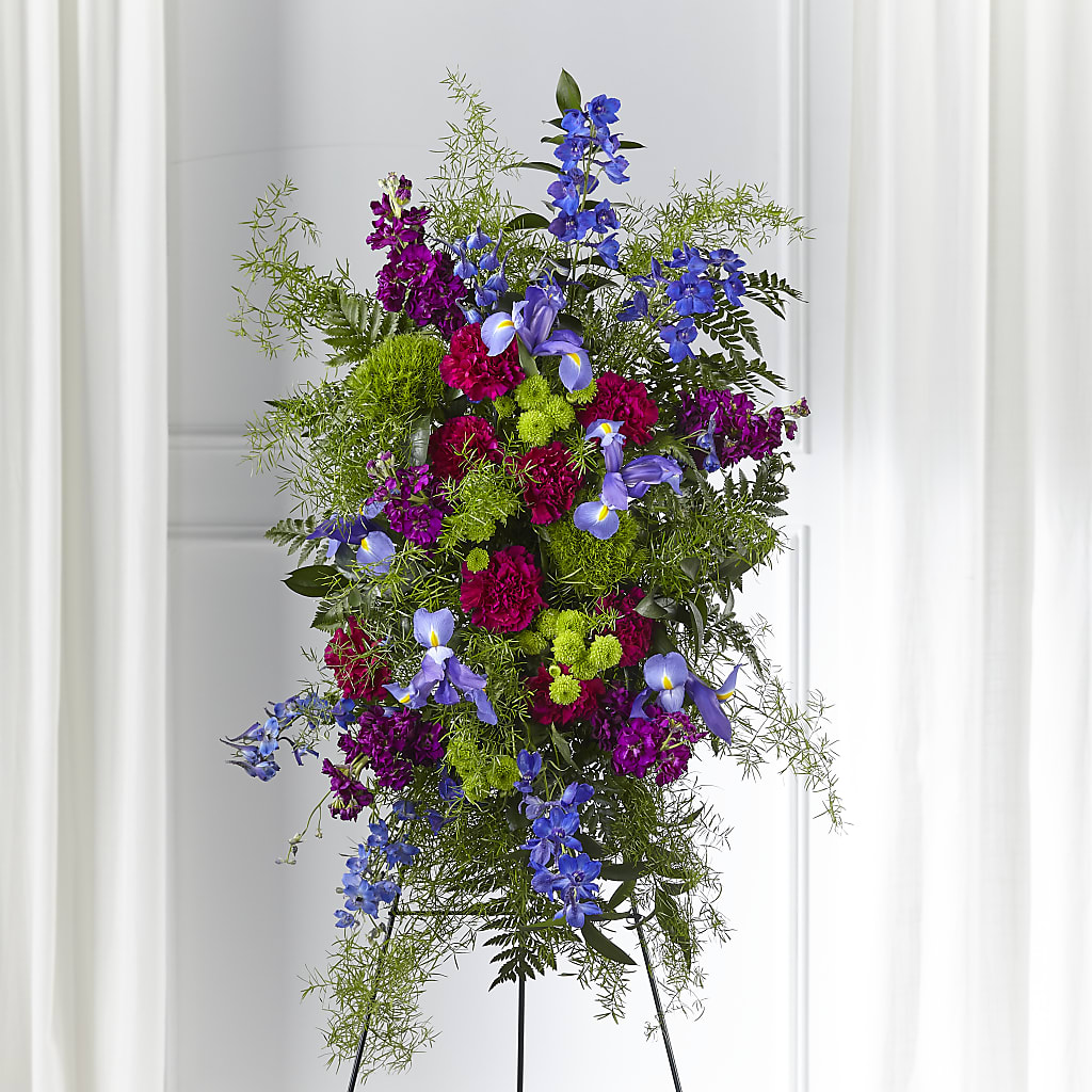Heavenly Skies Standing Spray – WILL & DEE'S FLORIST, Florence AL