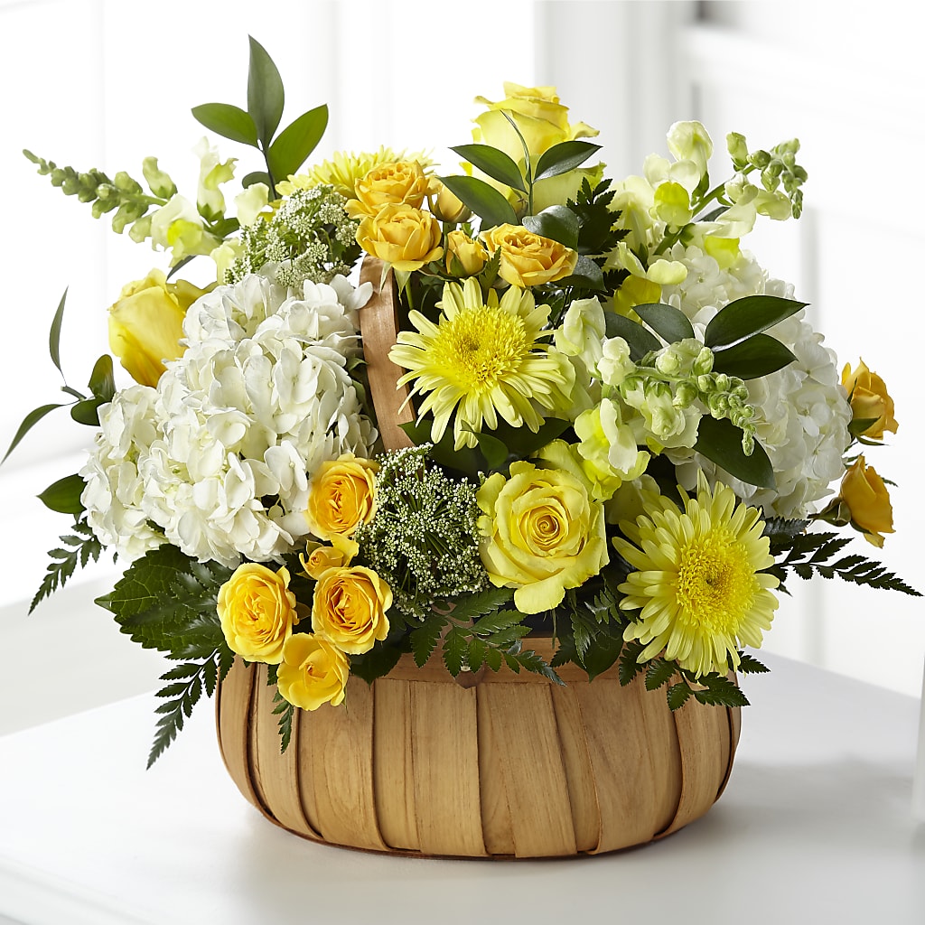 Rustic Remembrance Basket – WILL & DEE'S FLORIST, Florence AL