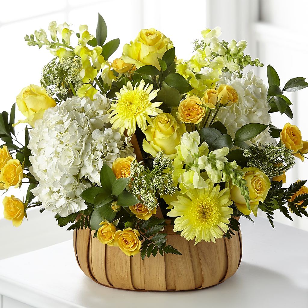 Rustic Remembrance Basket – WILL & DEE'S FLORIST, Florence AL