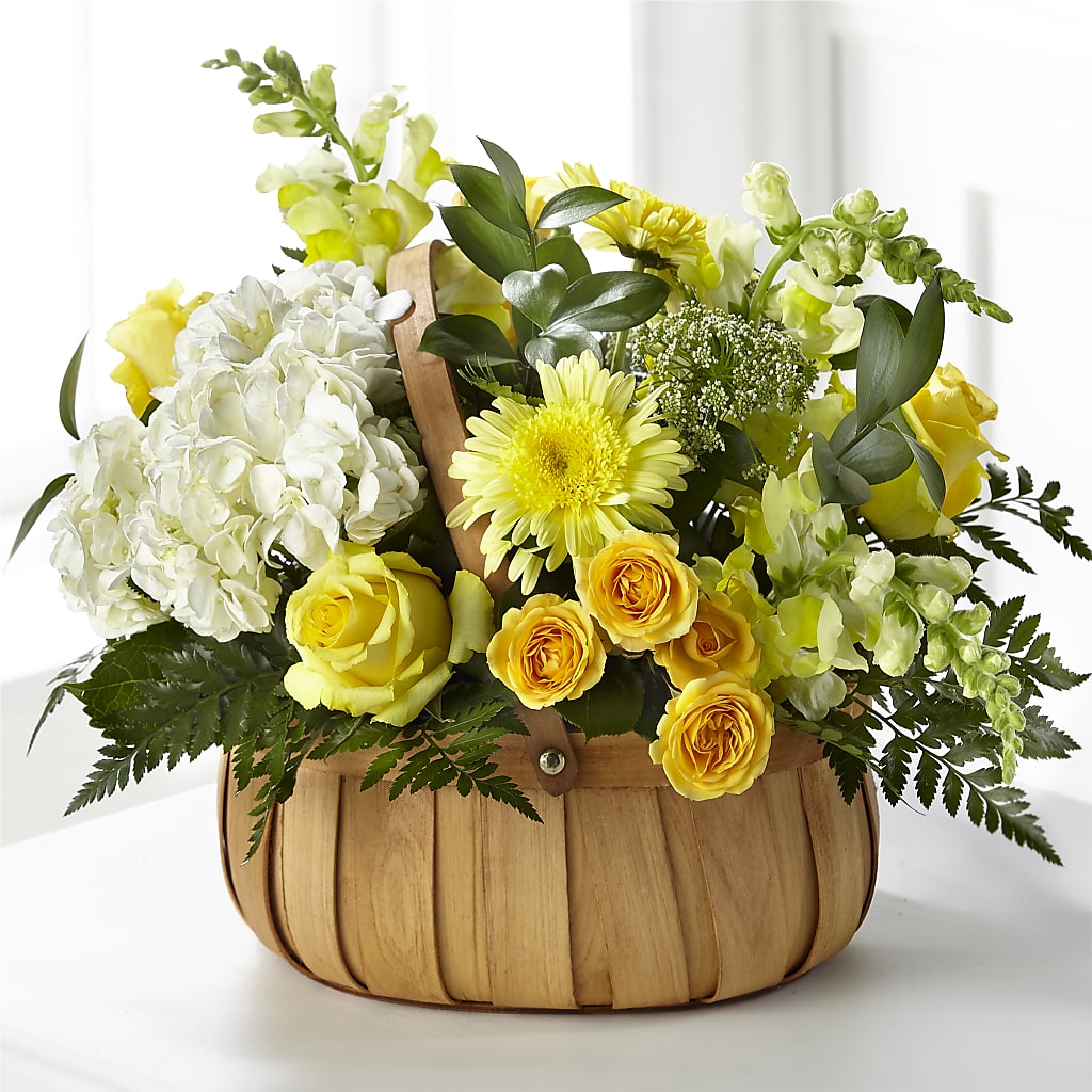 Rustic Remembrance Basket – WILL & DEE'S FLORIST, Florence AL