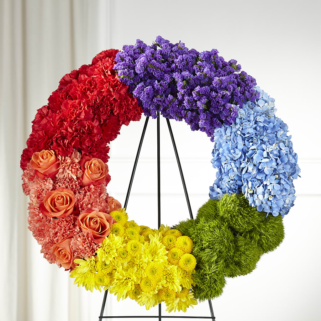 Circle of Love Wreath – WILL & DEE'S FLORIST, Florence AL