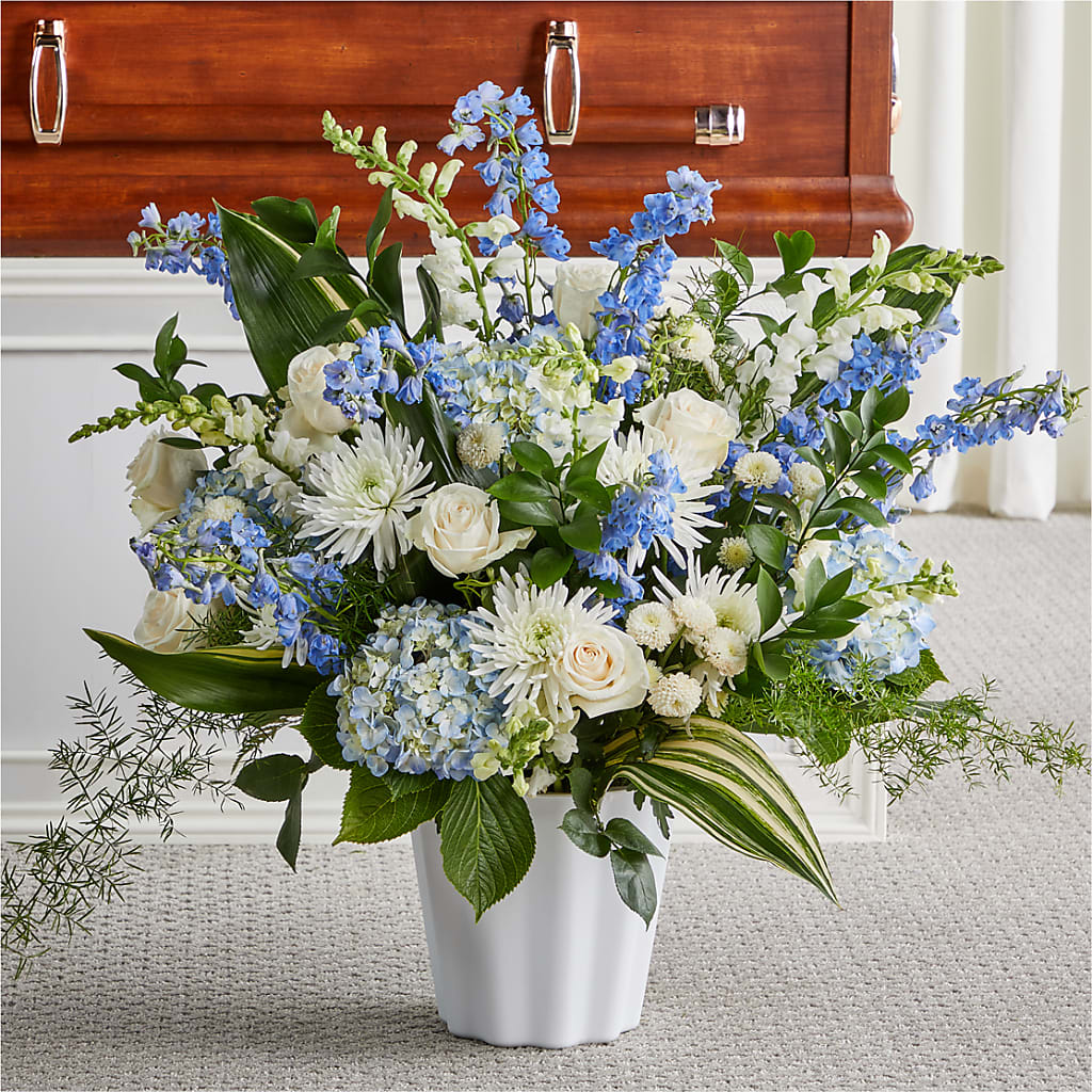 Everlasting Memories Floor Basket – WILL & DEE'S FLORIST, Florence AL