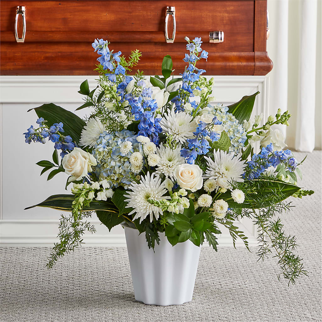 Everlasting Memories Floor Basket – WILL & DEE'S FLORIST, Florence AL