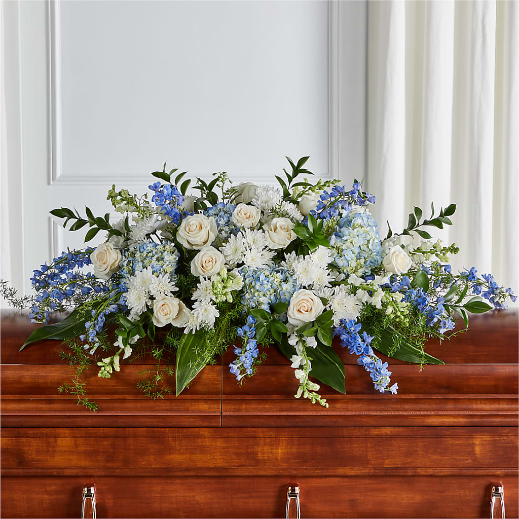 Timeless Essence Casket Spray – WILL & DEE'S FLORIST, Florence AL