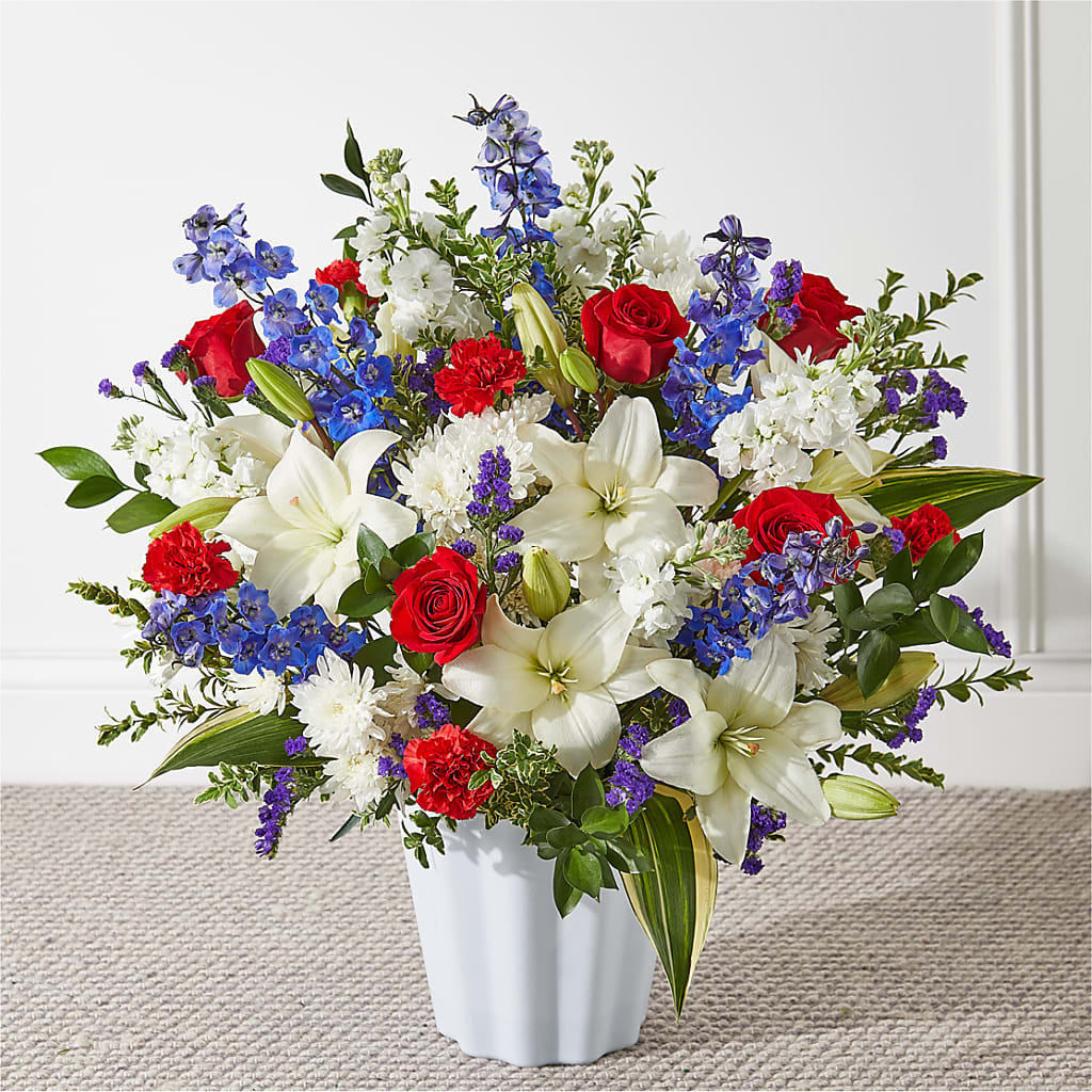 Consoled Floor Basket – WILL & DEE'S FLORIST, Florence AL