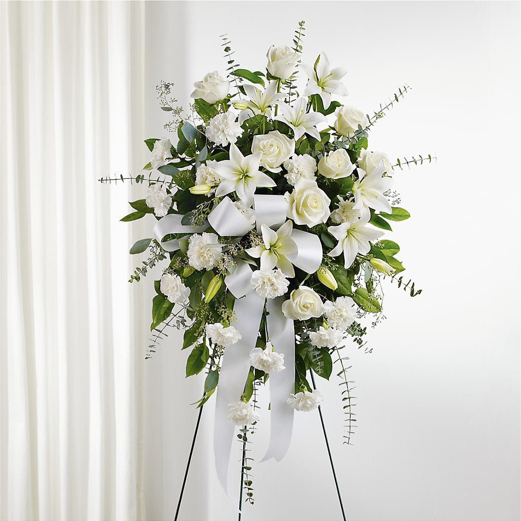 With Care Standing Spray – WILL & DEE'S FLORIST, Florence AL