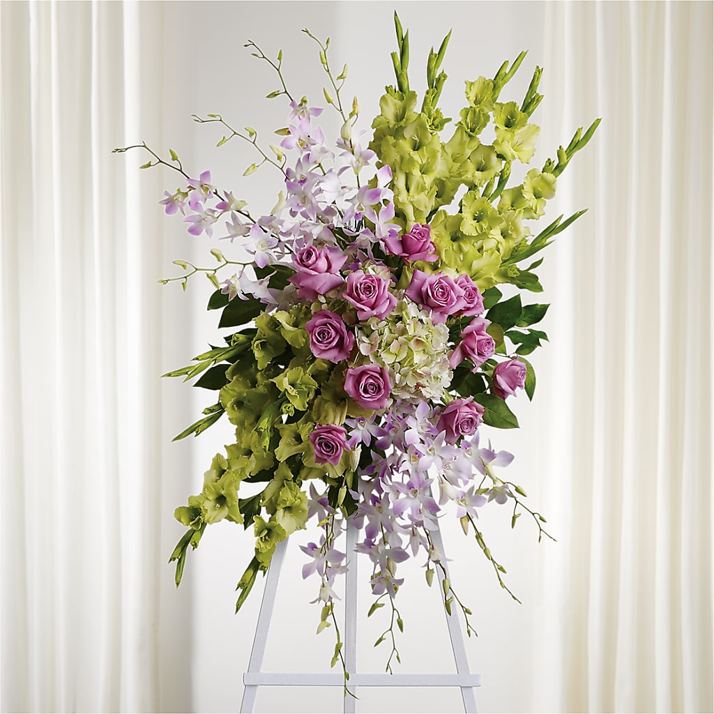 Lasting Legacy Standing Spray – WILL & DEE'S FLORIST, Florence AL