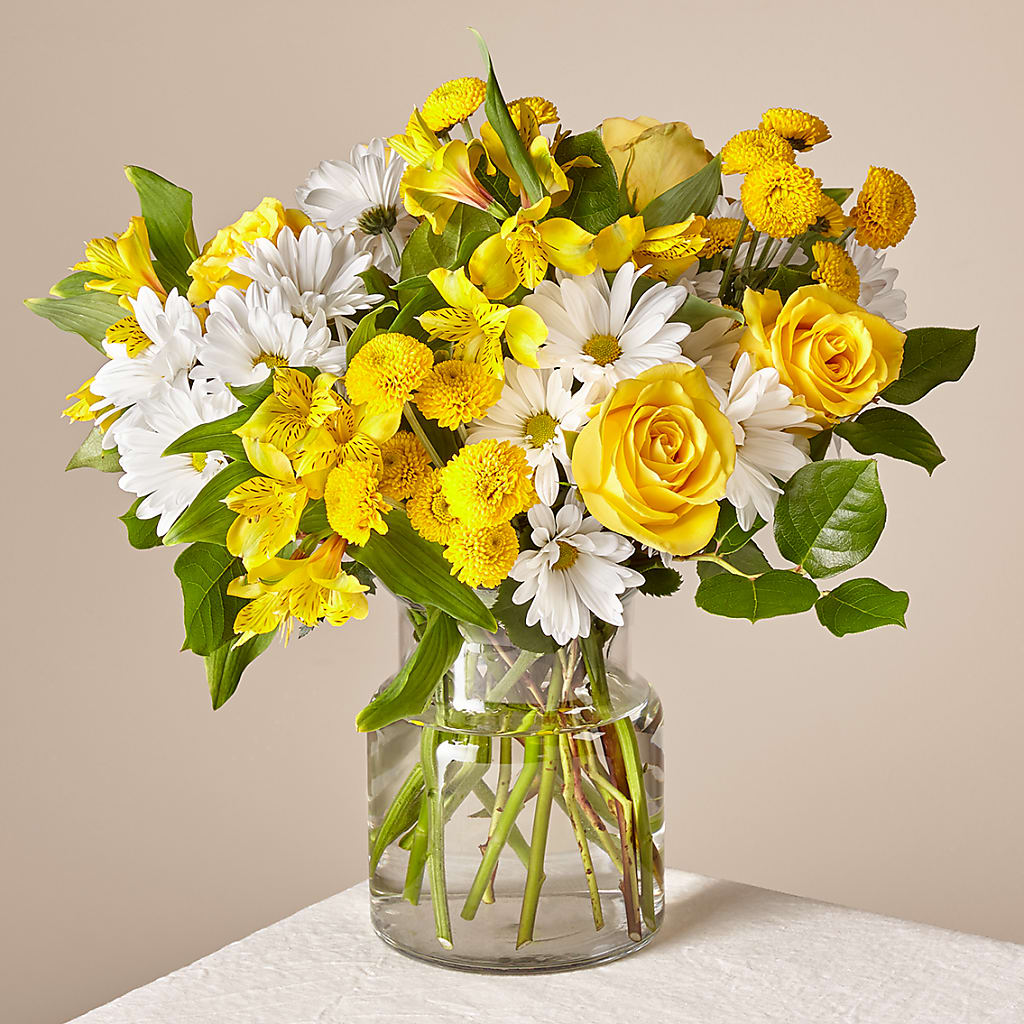 Sunny Sentiments Bouquet – WILL & DEE'S FLORIST, Florence AL