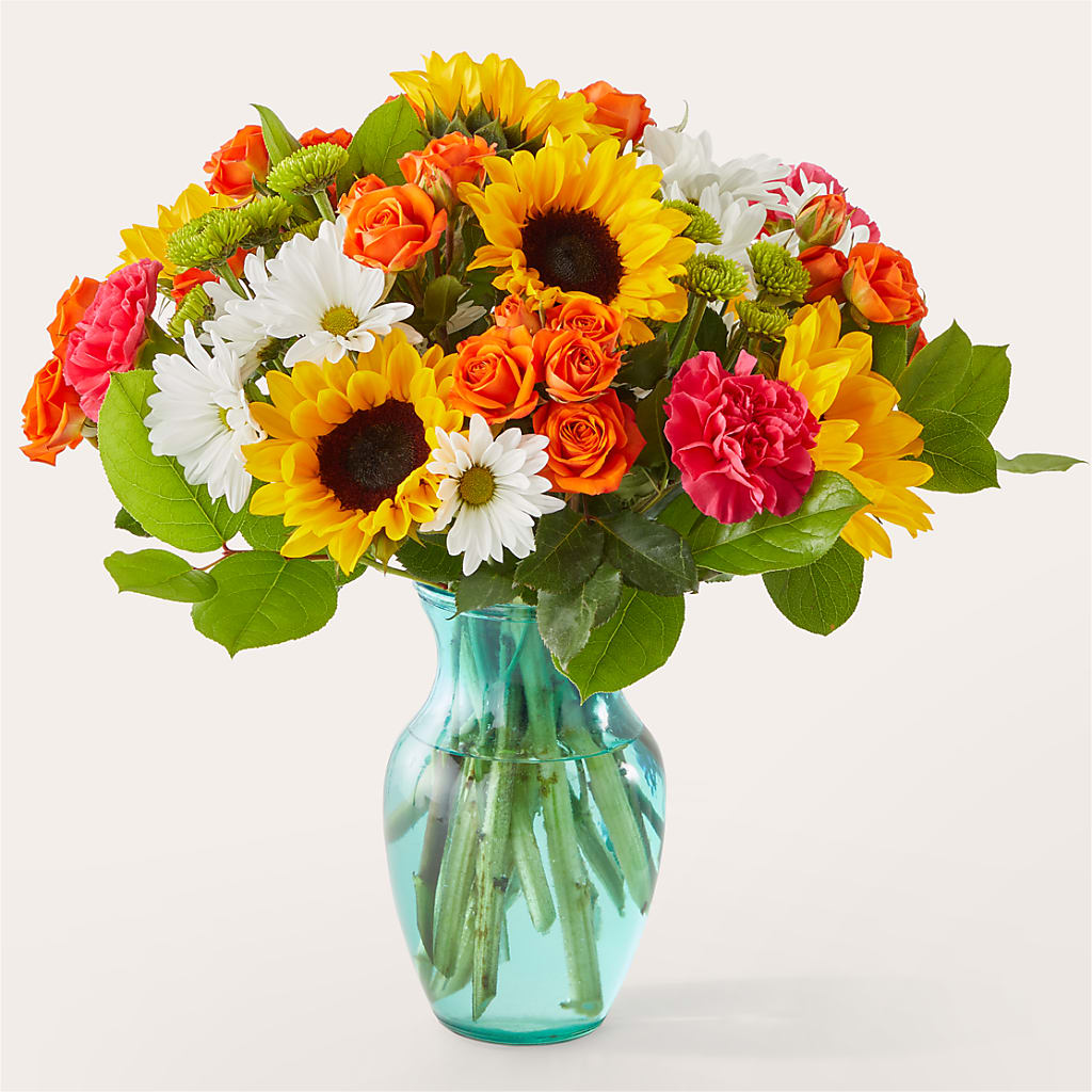 Sun-drenched Blooms Bouquet – WILL & DEE'S FLORIST, Florence AL