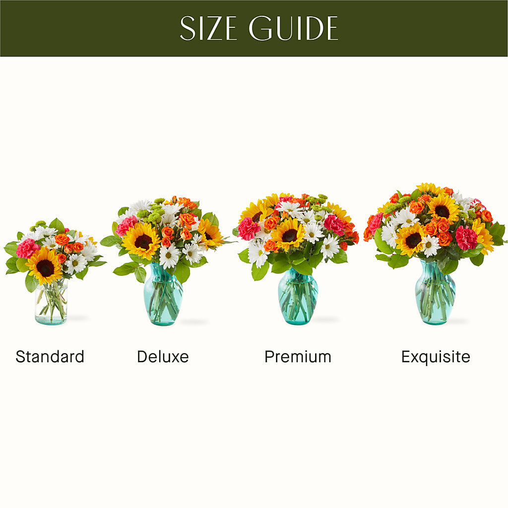 Sun-drenched Blooms Bouquet – WILL & DEE'S FLORIST, Florence AL
