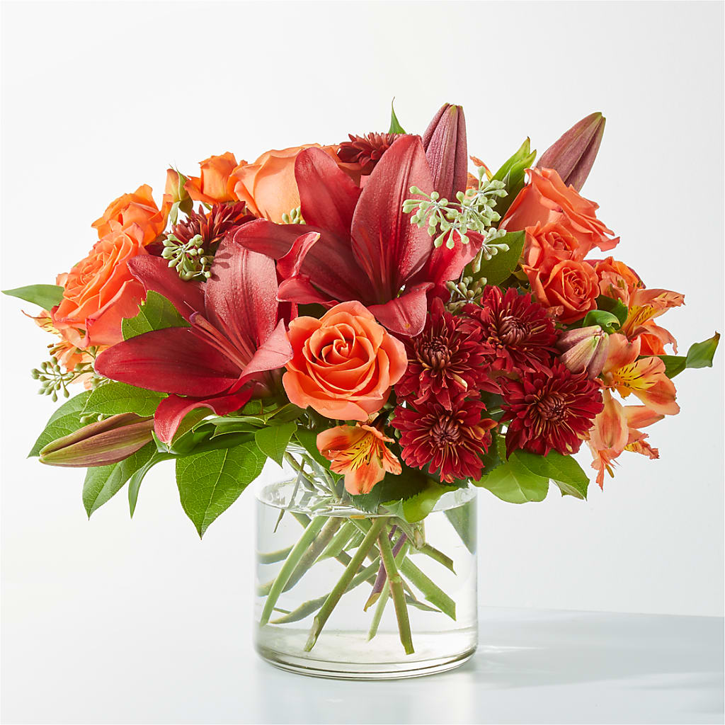 Crimson Leaves Bouquet – WILL & DEE'S FLORIST, Florence AL