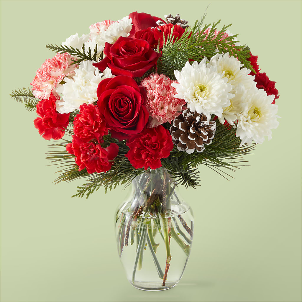 Candy Cane Lane Bouquet – WILL & DEE'S FLORIST, Florence AL