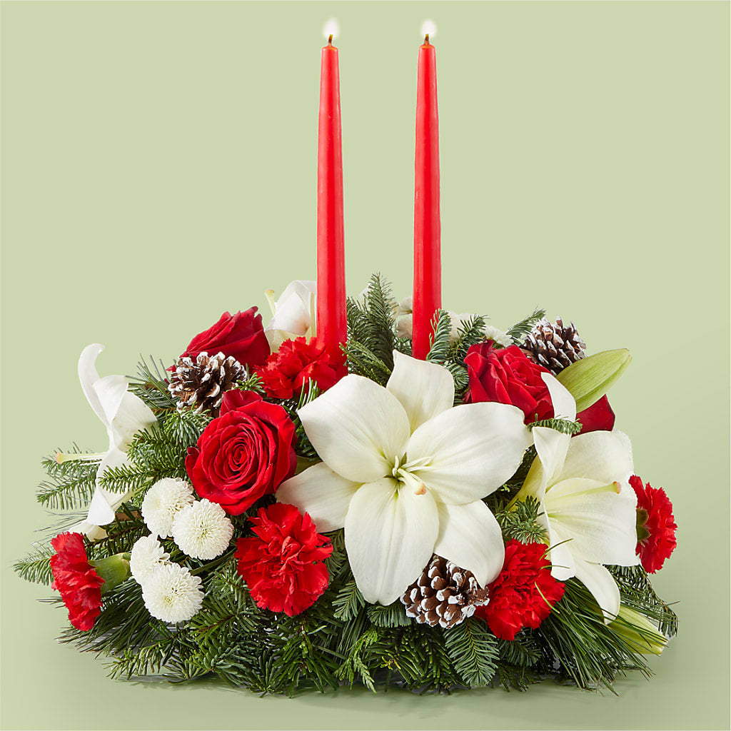 Seasonal Festivities Centerpiece – WILL & DEE'S FLORIST, Florence AL