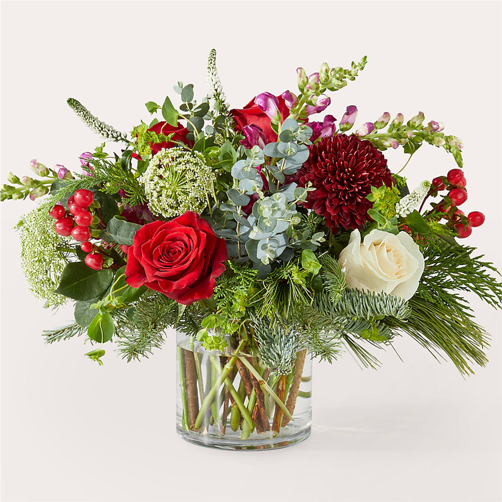 Cranberry Fizz Bouquet – WILL & DEE'S FLORIST, Florence AL
